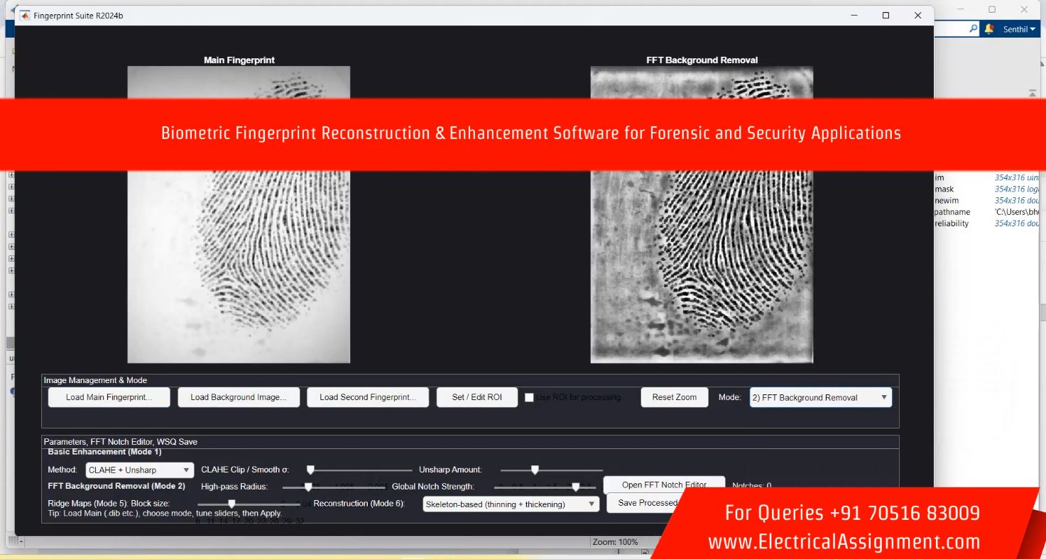 RidgePro Studio – AI-Based Forensic Fingerprint Enhancement & Ridge Pattern Analysis screenshot 9